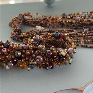 Beaded Bracelet and Necklace